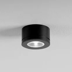 Egger DLS alasvalo Newton musta 30° 3000 K Ø 6,3 cm IP54