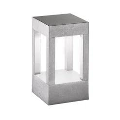 Egger DLS LED-jalustavalaisin York, harmaa, 20 cm