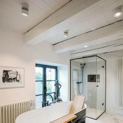Egger DLS LED-kattospotti Clippo, himmennettävä-lämmin, valkoinen