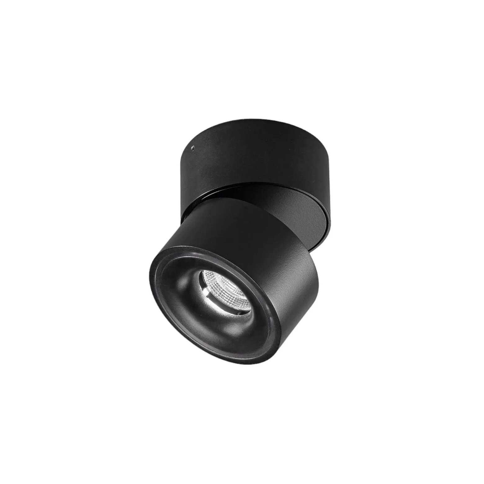 Egger DLS LED-kattospotti Clippo, himmennettävä-lämmitettävä, musta