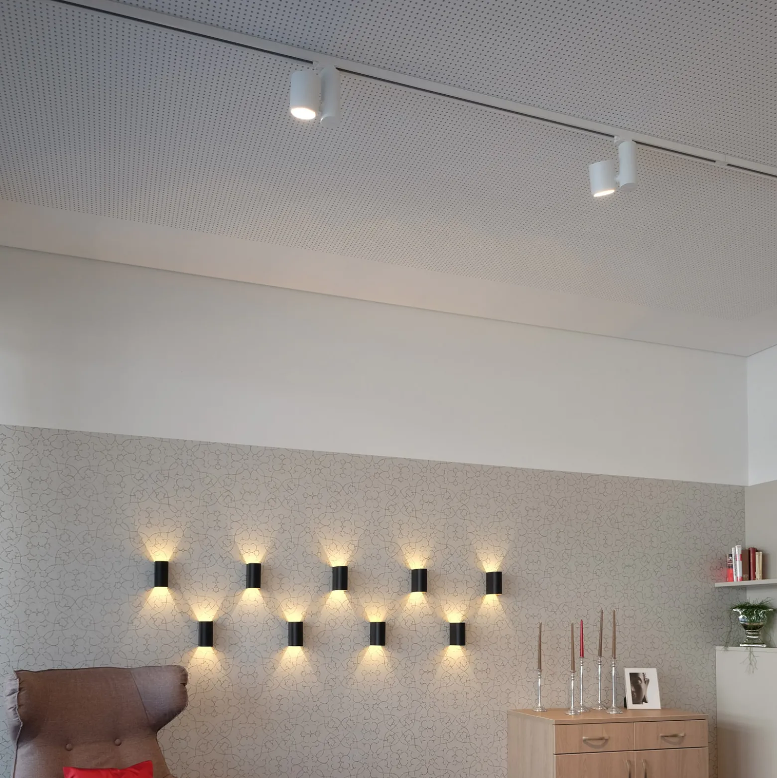 Egger DLS LED-kiskovalaisin Kent, 3 000 K, valkoinen, 38°