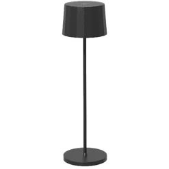 Egger DLS LED ladattava pöytävalaisin Tosca, musta