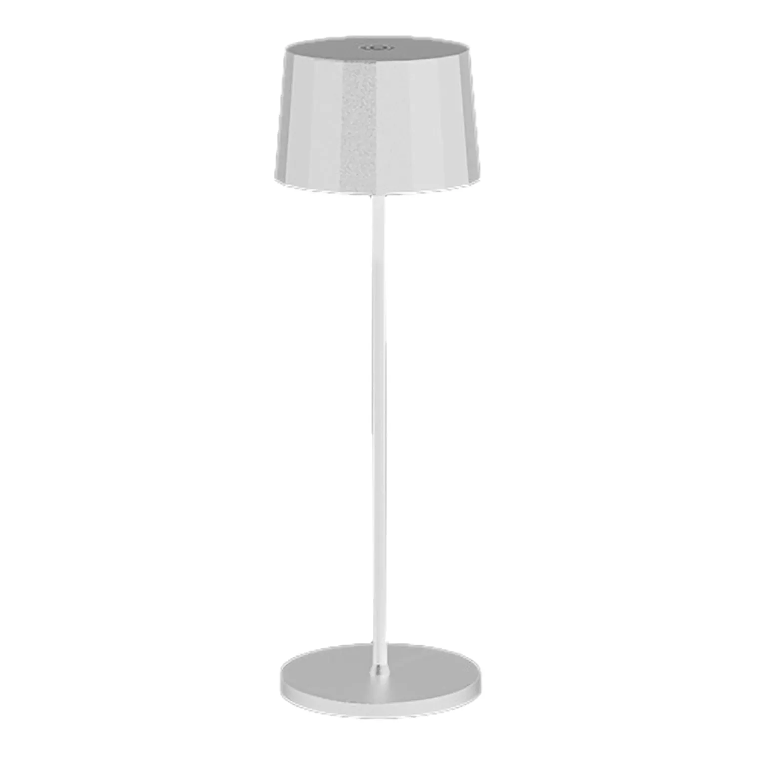 Egger DLS LED ladattava pöytävalaisin Tosca, valkoinen
