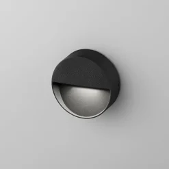 Egger DLS LED-seinävalaisin Vigo, IP54, musta