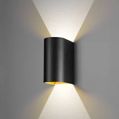 Egger DLS LED-seinävalo Feeling, musta-kultainen