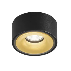 Egger DLS LED upotettava valonheitin Clippo EP, musta-kultainen 3000K