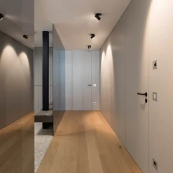 Egger DLS LED upotettava valonheitin Clippo EP, musta-kultainen 3000K