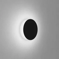 Egger DLS seinävalaisin Orbit, musta, Ø 25 cm, alumiini, 2700 K