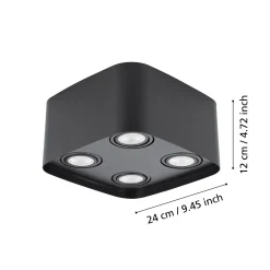 EGLO connect Caminales-Z -LED-alasvalo, 4 lamppua
