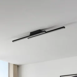 EGLO connect Fraioli-Z -LED-kattovalaisin musta