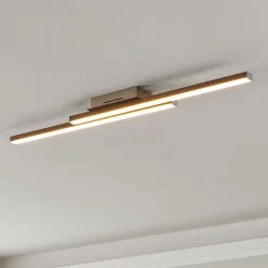 EGLO connect Fraioli-Z-LED-kattovalo matta nikkeli