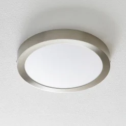 EGLO connect Fueva-C-kattovalo pyöreä 30cm nikkeli
