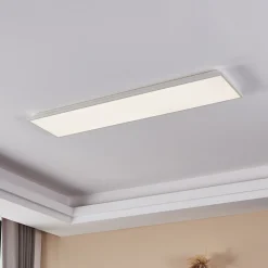 EGLO connect Herrora-Z -LED-kattovalo, 120 x 30 cm