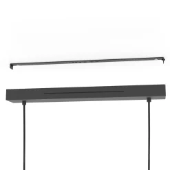 EGLO connect LED-kattovalaisin Hornwood-Z, 4-valaisin, musta