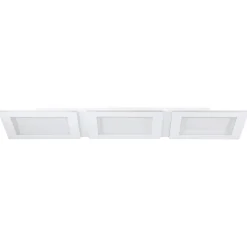EGLO connect LED-kattovalaisin Padrogiano-Z 3-valo, 120 x 30 cm