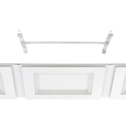 EGLO connect LED-kattovalaisin Padrogiano-Z 3-valo, 120 x 30 cm