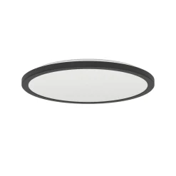 EGLO connect LED-kattovalaisin Rovito-Z, musta, Ø 39 cm
