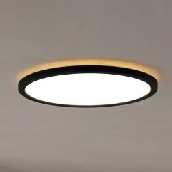 EGLO connect LED-kattovalaisin Rovito-Z, musta, Ø 39 cm