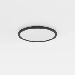 EGLO connect LED-kattovalaisin Rovito-Z, musta, Ø 39 cm