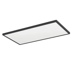 EGLO connect LED-kattovalaisin Rovito-Z, musta, 57 x 30 cm