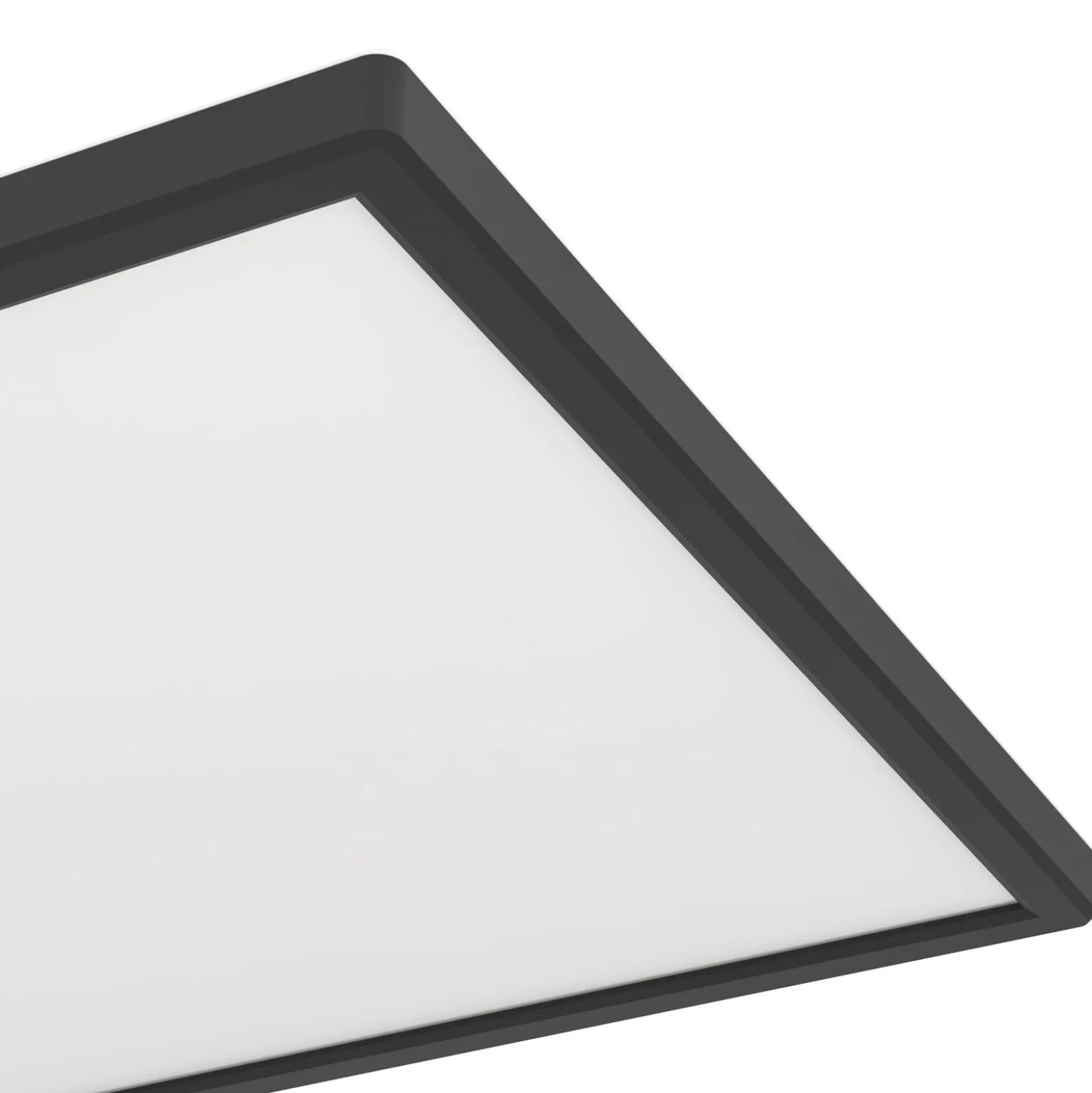 EGLO connect LED-kattovalaisin Rovito-Z, musta, 57 x 30 cm