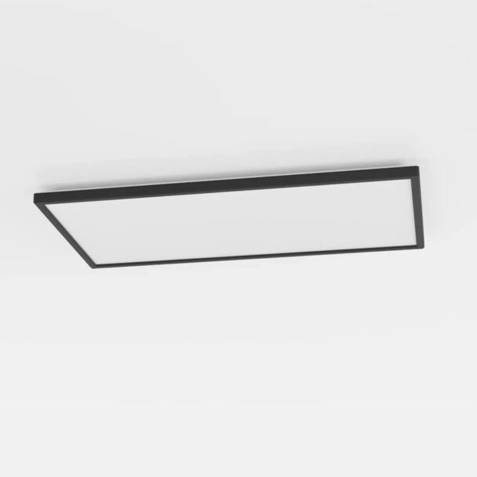 EGLO connect LED-kattovalaisin Rovito-Z, musta, 57 x 30 cm