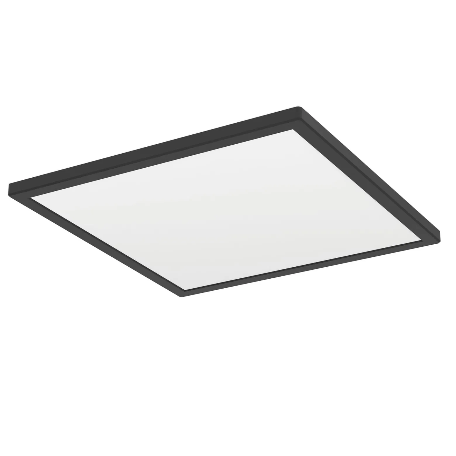 EGLO connect LED-kattovalaisin Rovito-Z, musta, 39 x 39 cm