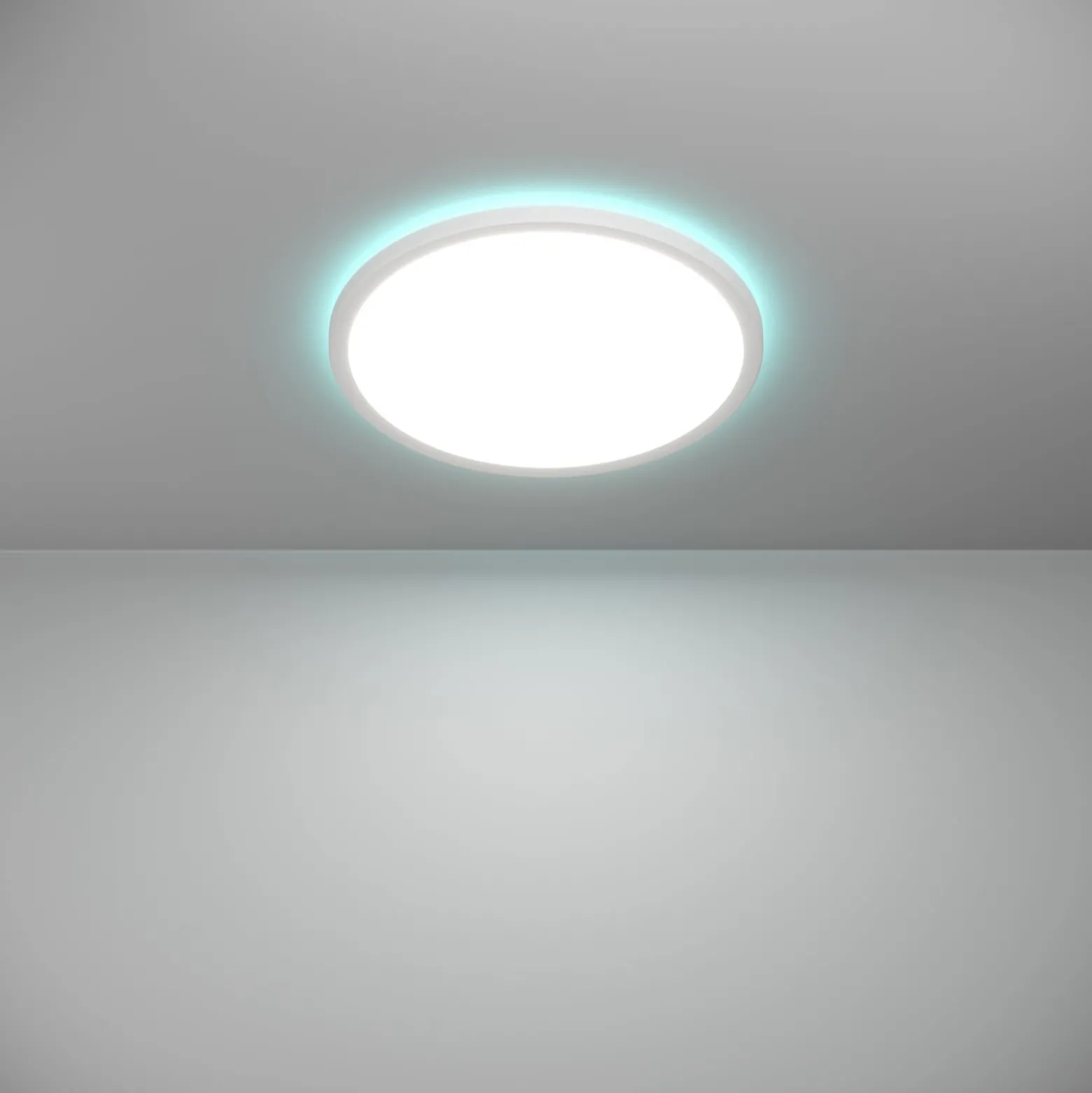 EGLO connect LED-kattovalaisin Rovito-Z, valkoinen, Ø 39 cm