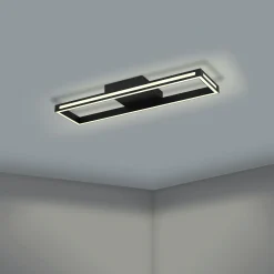 EGLO connect LED-kattovalaisin Savilanas-Z, CCT, musta