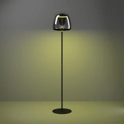 EGLO connect LED-lattiavalaisin Alfero-Z, RGB, CCT, musta