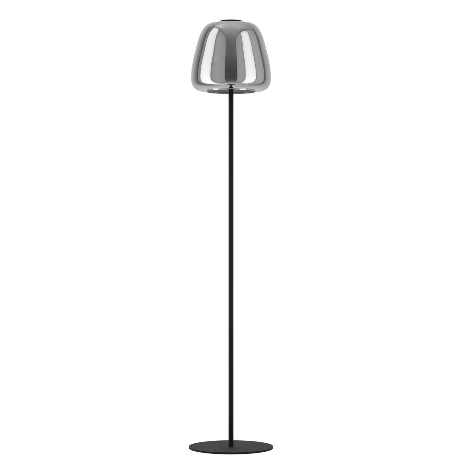 EGLO connect LED-lattiavalaisin Alfero-Z, RGB, CCT, musta