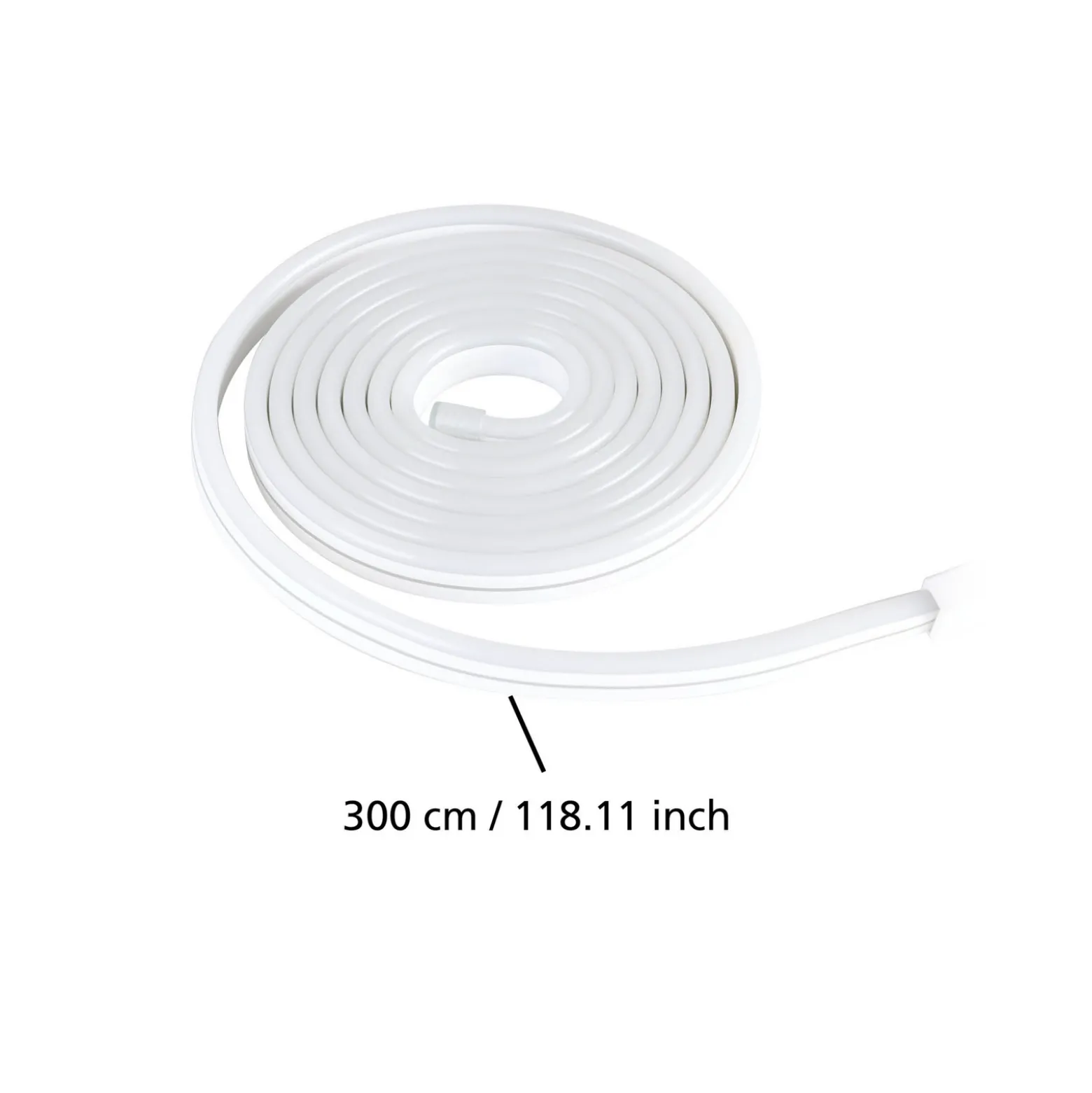 EGLO connect LED-nauha Neon Stripe-Z, 3 M., RGB, CCT, valkoinen