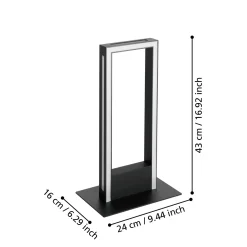 EGLO connect LED-pöytävalaisin Savilanas-Z, musta, CCT