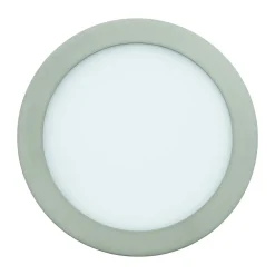 EGLO connect LED uppoasennusvalaisin Fueva-C, Ø 22,5 cm, nikkeliä