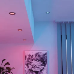 EGLO connect LED-uppovalaisin Fueva 6-Z, harmaa, 3 kpl:n sarja