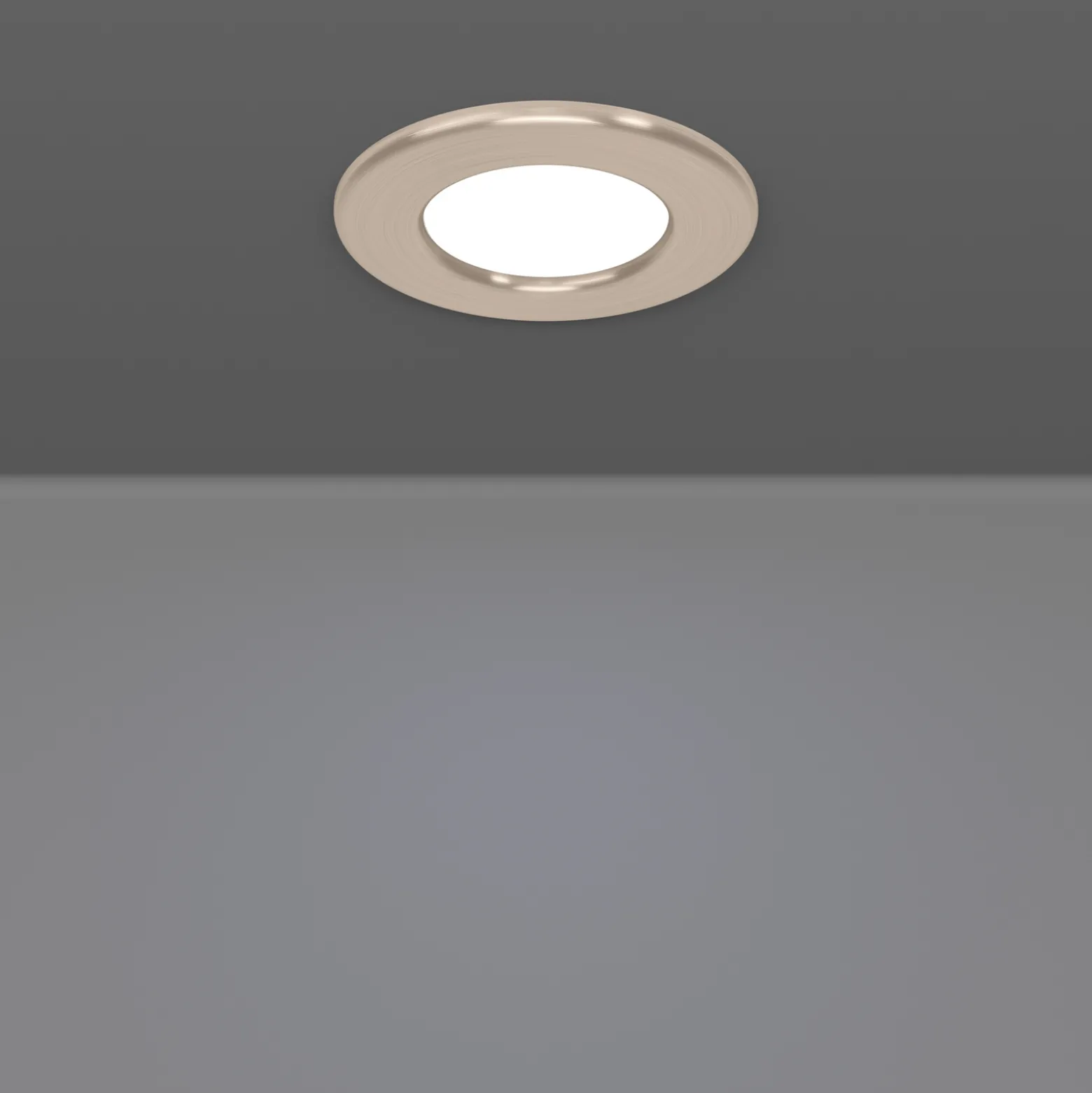 EGLO connect LED-uppovalaisin Fueva 6-Z, harmaa, 3 kpl:n sarja