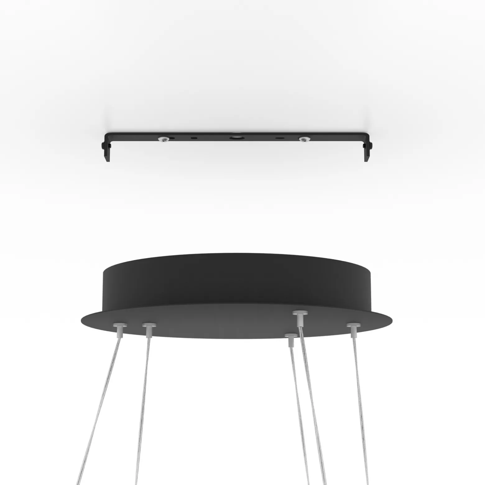 EGLO connect Lobinero-Z LED-riippuvalaisin, musta