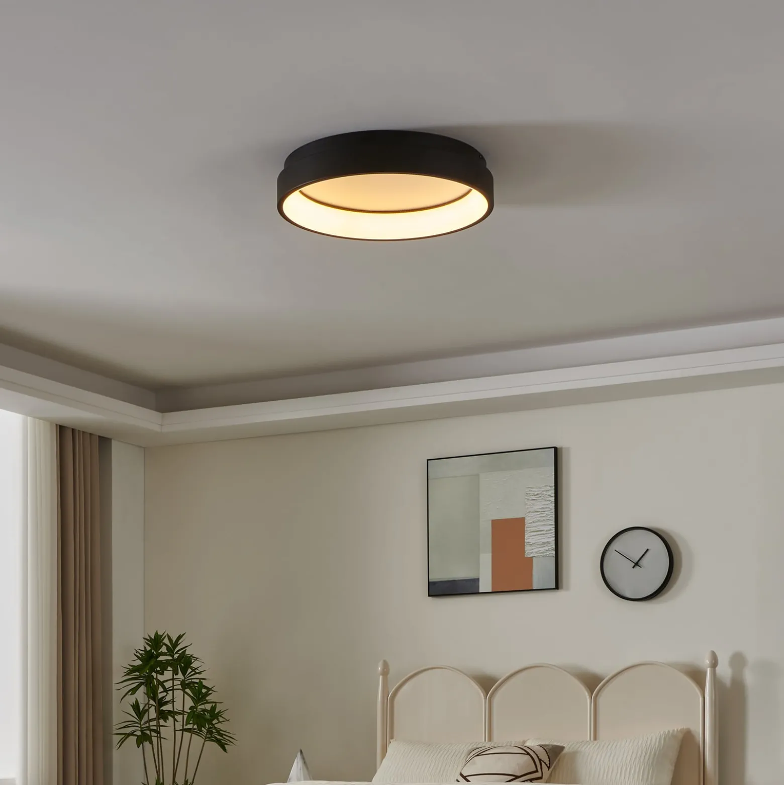 EGLO connect Marghera-Z -LED-kattovalaisin