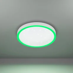 EGLO connect Montemorelos-Z, RGBW, valkoinen, Ø42cm