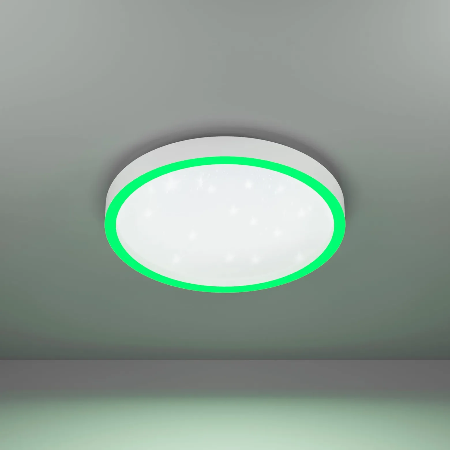 EGLO connect Montemorelos-Z, RGBW, valkoinen, Ø42cm