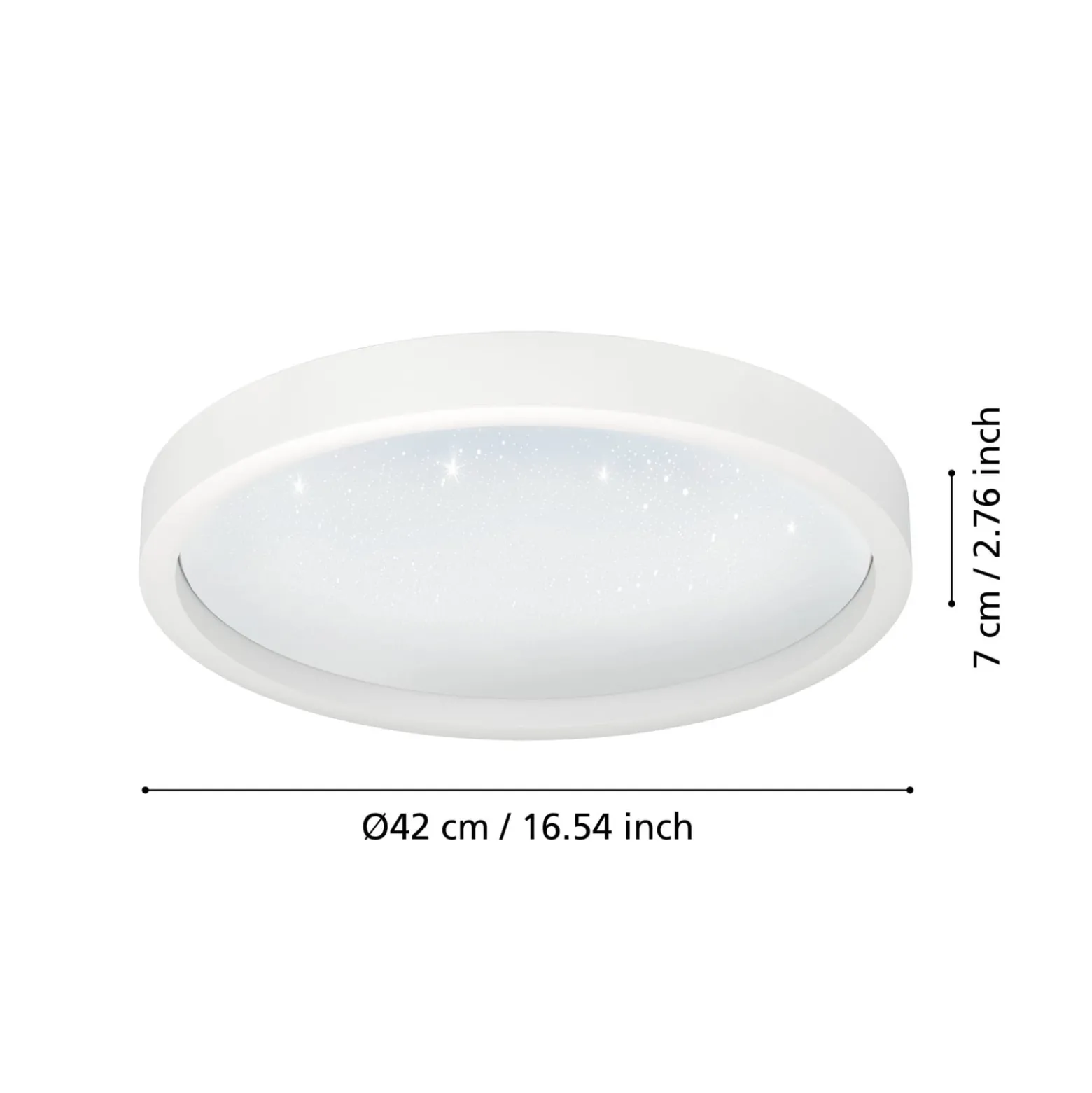 EGLO connect Montemorelos-Z, RGBW, valkoinen, Ø42cm