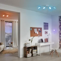 EGLO connect Palombare-C-LED-kattospotti 2-lamp.