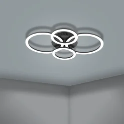 EGLO connect Parrapos-Z -LED-kattovalaisin, 4x