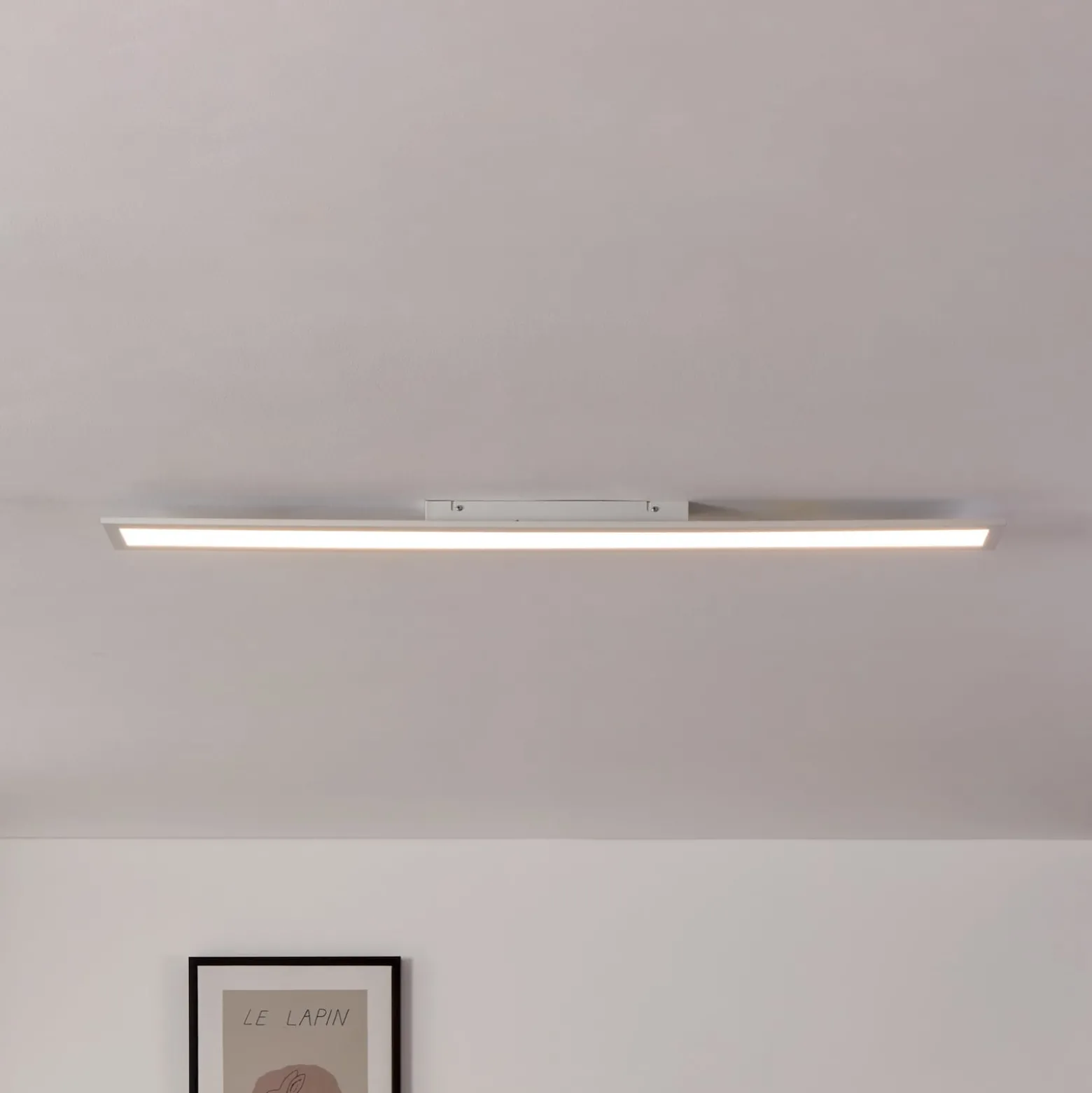 EGLO connect Salobrena-Z LED-kattovalaisin, 120x10cm, valkoinen