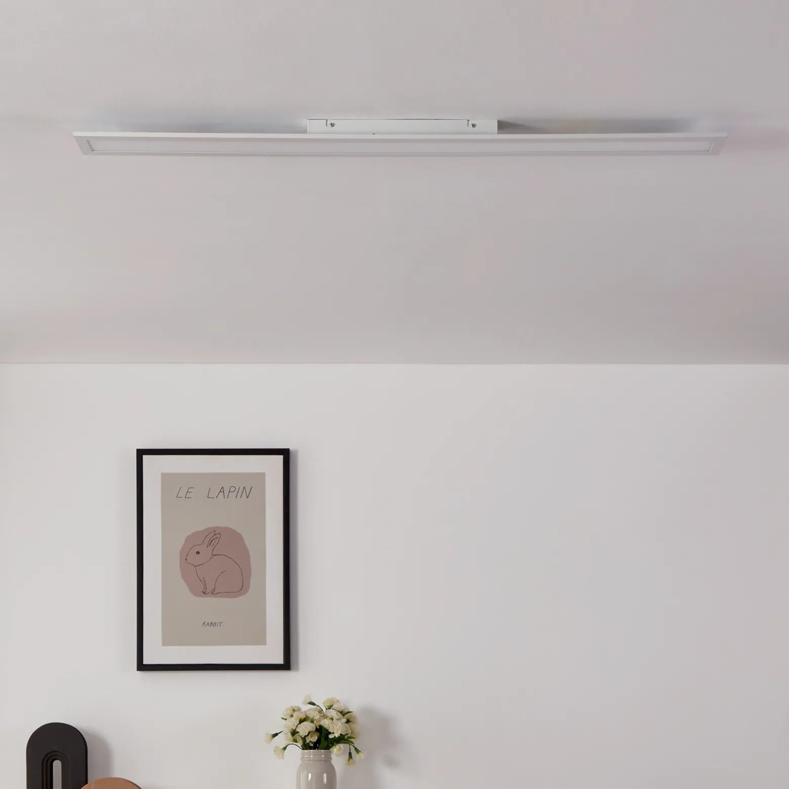EGLO connect Salobrena-Z LED-kattovalaisin, 120x10cm, valkoinen