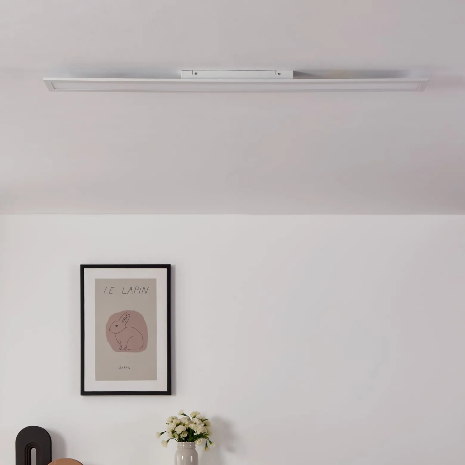 EGLO connect Salobrena-Z LED-kattovalaisin, 120x10cm, valkoinen
