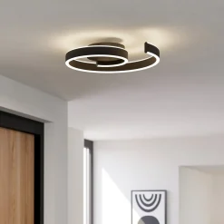 EGLO connect Smart-LED-kattovalaisin Andabaia-Z, musta