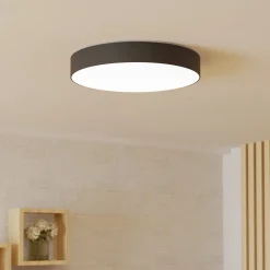 EGLO connect Smart-LED-kattovalaisin Gallizzi-Z, musta, Ø49cm