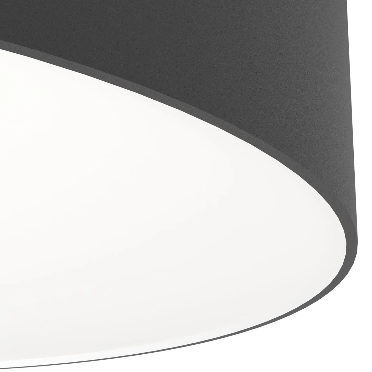 EGLO connect Smart-LED-kattovalaisin Gallizzi-Z, musta, Ø49cm