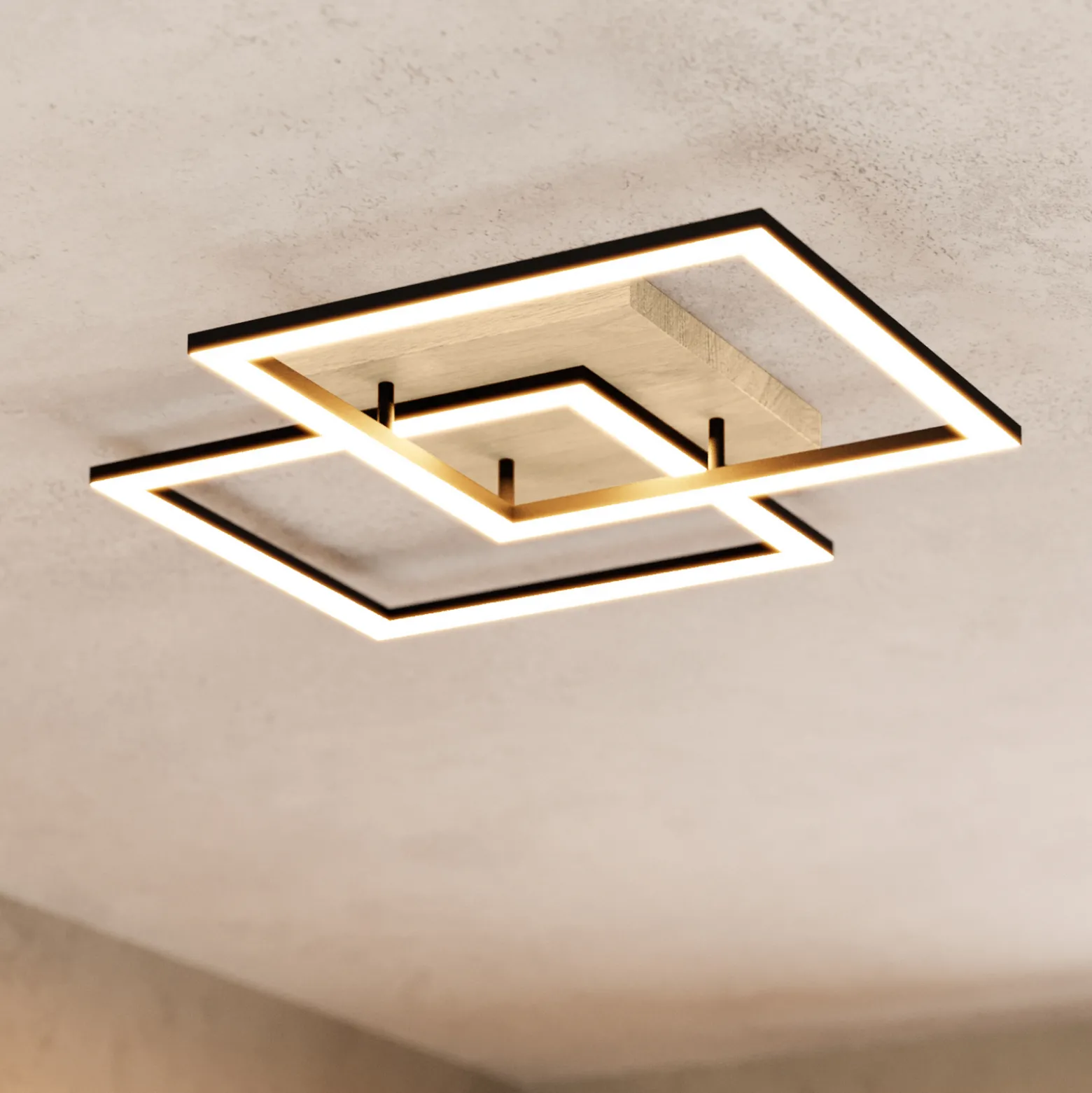EGLO connect Smart LED-kattovalaisin Lomaltas-Z, 77 cm, 4400 lm